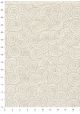 Papier lokta spirale argent fond naturel (50x75)