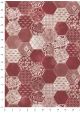 Nid d'abeille bordeaux (50x70)