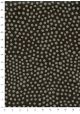 Papier lokta points taupe fond noir (50x75)