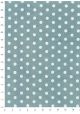 Papier lokta pois blancs fond bleu clair (50x75)