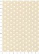 Papier lokta pois blancs fond ivoire (50x75)