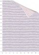 Recto verso "Rayure mauve / rayure rose" (70x100)