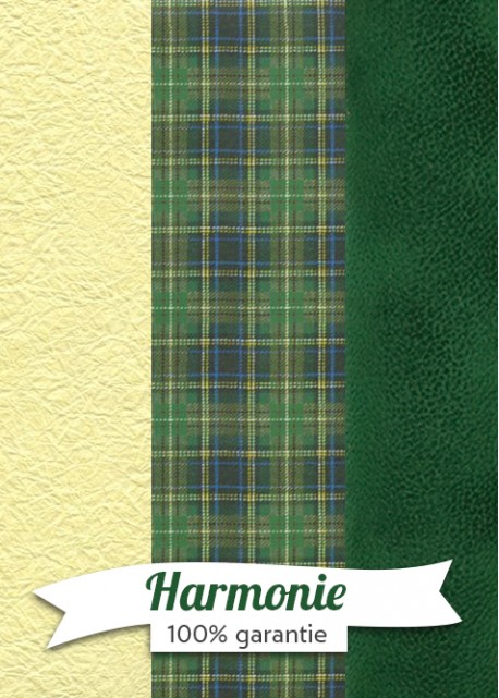 HARMONIE TRIO Ecossais vert