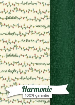 HARMONIE DUO Guirlandes d'écritures de noël