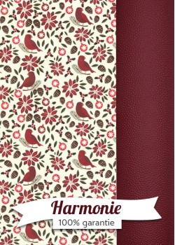 HARMONIE DUO Les oiseaux de noël et pommes de pin