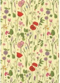 Fleurs de printemps réhaussé or (50x68)