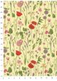 Fleurs de printemps réhaussé or (50x68)