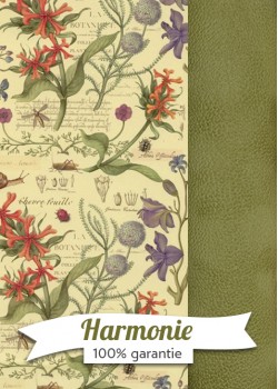 HARMONIE DUO - Planche botanique réhaussé or