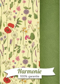HARMONIE DUO Fleurs de printemps réhaussé or