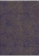 Papier lokta moucheté or fond bleu vif (50x75)