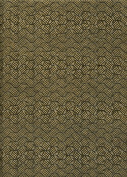 Papier lokta entrelacs or fond noir (50x75)