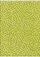 Papier lokta pois superposés or et blanc fond vert anis (50x75)