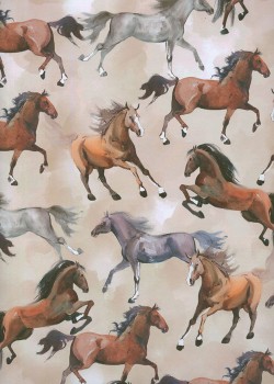 Galopades de chevaux (68,5x98)