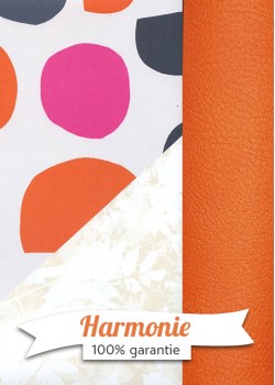 HARMONIE DUO recto-verso géométrique flashy