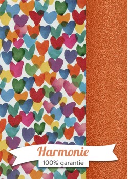 HARMONIE DUO planche de coeurs