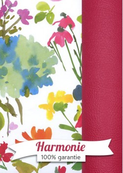 HARMONIE DUO floral de printemps fond blanc