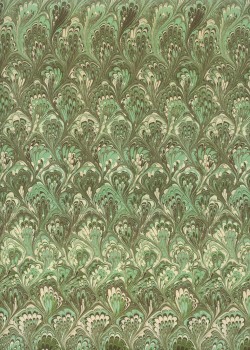 Marbré vert et bronze (70x100)