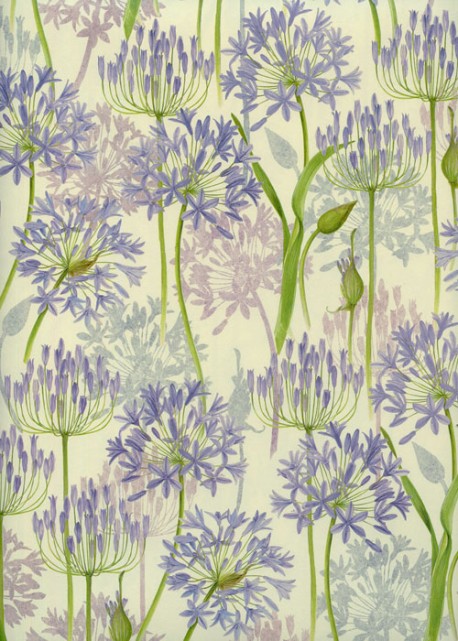 Les agapanthes (70x100)