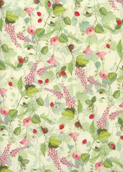 Feuillage et fleurs de printemps (70x100)