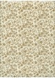 Floral or fond ivoire (70x100)