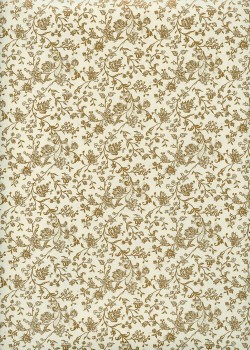 Floral or fond ivoire (70x100)