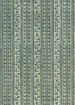 Tapisserie ancienne ton bleu paon (70x100)
