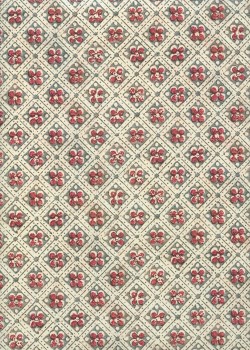 Tapisserie ancienne ambiance rouge (70x100)