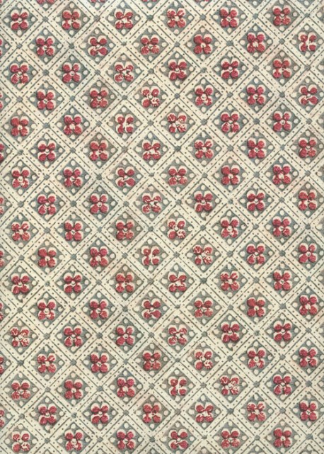 Tapisserie ancienne ambiance rouge (70x100)