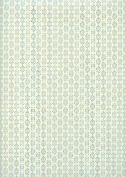 Les petites marguerites en ton bleu (70x100)