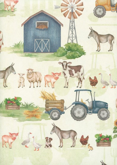 Bienvenue à la ferme (70x100)