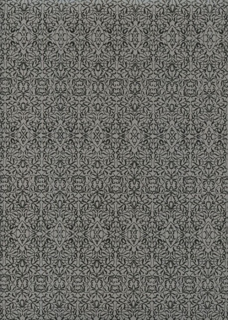 Miniature noir fond gris (50x70)