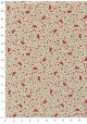 "Cherry" rouge fond beige (50x70)