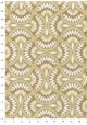 "Pampa" 2 tons beige réhaussé or (50x70)