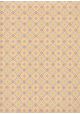 Les rosaces ambiance mandarine et gris (50x70)