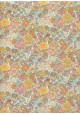 "Varese fleuri" parterre de fleurs ton pastel (50x70)