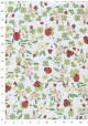 Papier Turnowsky coccinelles et trèfles réhaussé or (50x70)