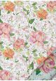 Papier Turnowsky les roses réhaussé or (50x70)