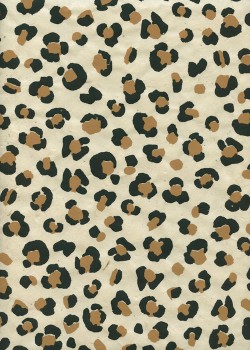 Lokta léopard fond naturel (50x75)