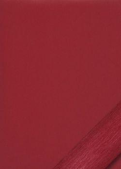 Simili cuir "Silk" rouge framboise