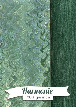 HARMONIE DUO marbré ambiance verte