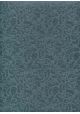 Simili cuir "Damas" (32x35) dentelle mat bleu gris