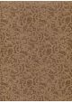 Simili cuir "Damas" (25x71) dentelle marron