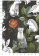 Les animaux d'hiver fond noir (68x98)