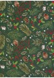 Baies et pommes de pin de Noël (49,5x68)