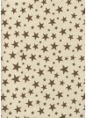 Lokta pluie d'étoiles brunes fond naturel (50x75)