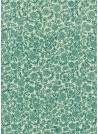 Lokta herbes et corolles ton émeraude (50x75)