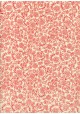Lokta herbes et corolles ton rouge (50x75)