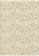 "Angélica" blanc fond beige (50x70)