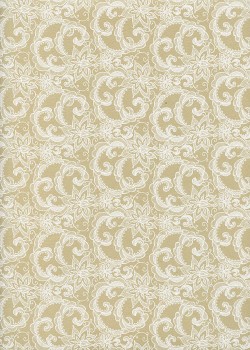 "Angélica" blanc fond beige (50x70)