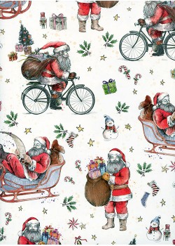 Au travail le Père Noël ! (70x100)